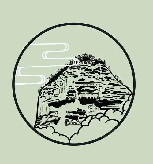 天水麦积山文创设计_苏苏的速写日记-站酷zcool