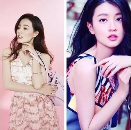 粉色无袖连衣裙的徐璐,拥有十足的女人味,花色无袖连衣裙的乔欣也毫不