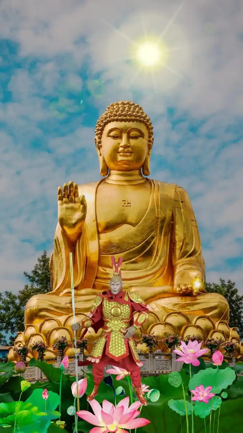 举世罕见的 释迦牟尼青铜大佛  见者好运,平安吉祥 #抖音图 - 抖音