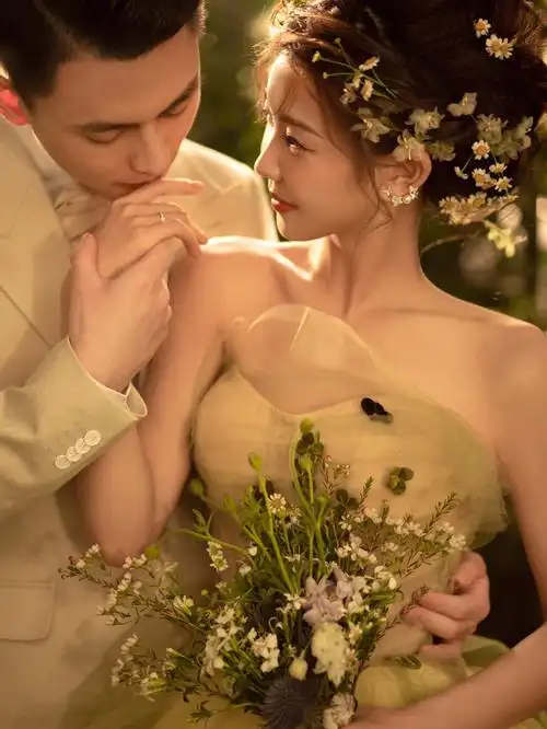 绿野仙踪婚纱照03圆满清新温暖的新娘梦