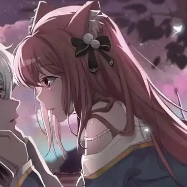 情侣头像动漫情头可爱一男一女唯美浪漫情侣高清微信头像图片