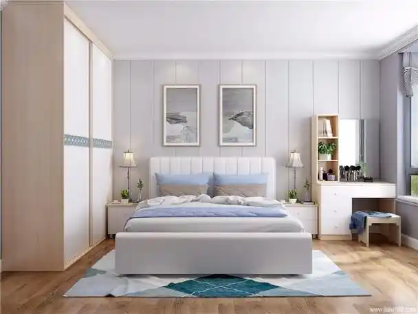 六款卧室梳妆台效果图,听说每个女人都喜欢!