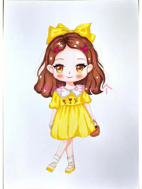 q版马克笔动漫人物步骤图#动漫人物  #动漫手绘  #手绘  #马克笔