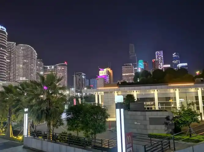 华为p20pro 南宁夜色 - 花粉随手拍夜景 花粉俱乐部
