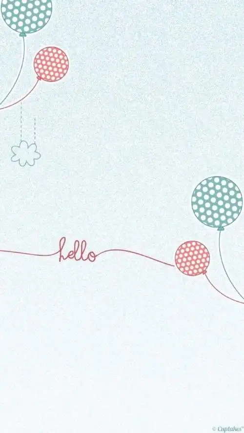 壁纸锁屏聊天背景简约