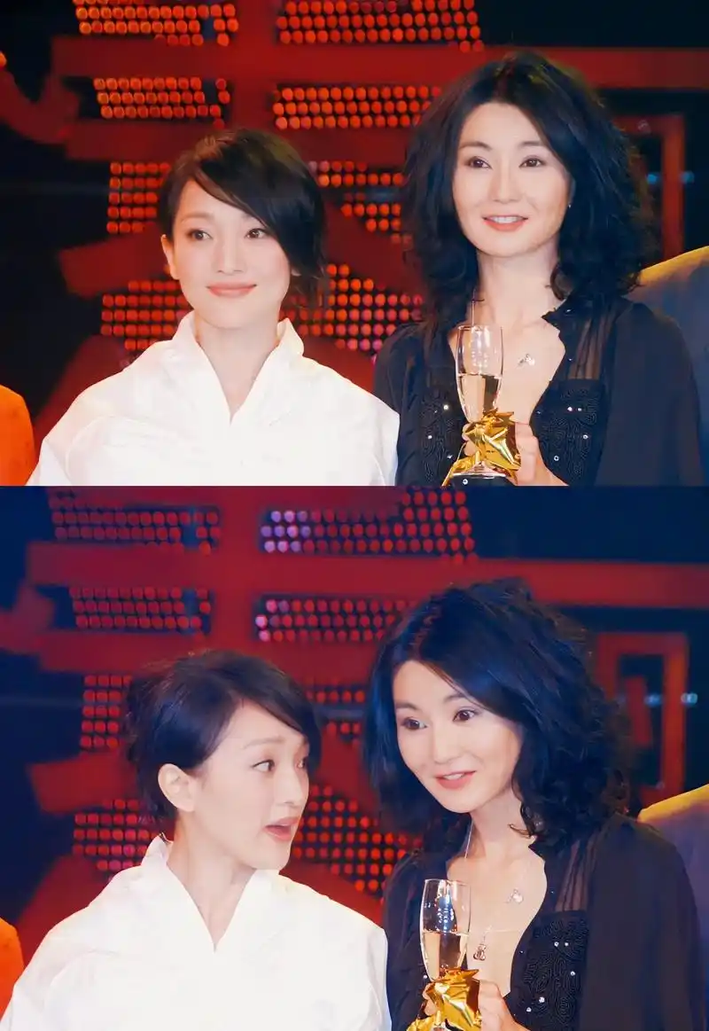 与大花们的合照7815.#张曼玉#曼神#亚洲第一影后 - 抖音