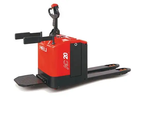 供应合力2吨站驾式电动搬运车电动托盘搬运车电动堆高机