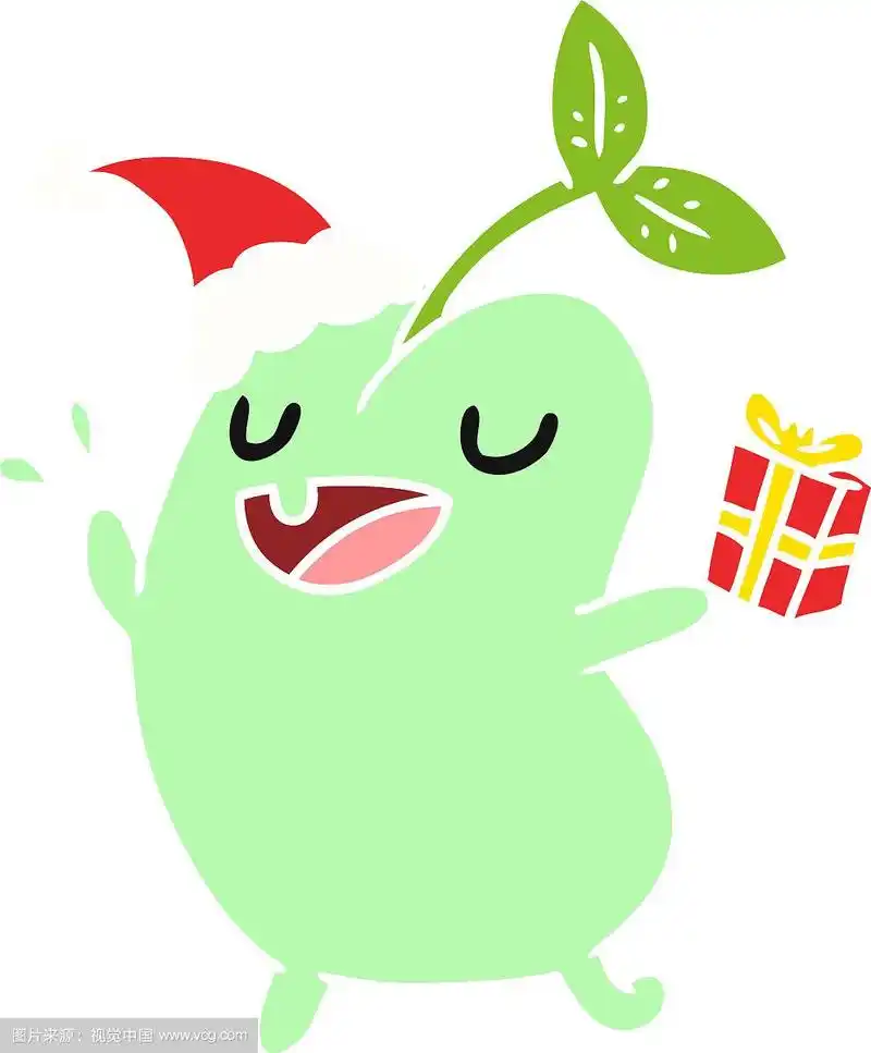 圣诞卡通卡哇伊种子