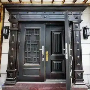 大门四开门别墅图片