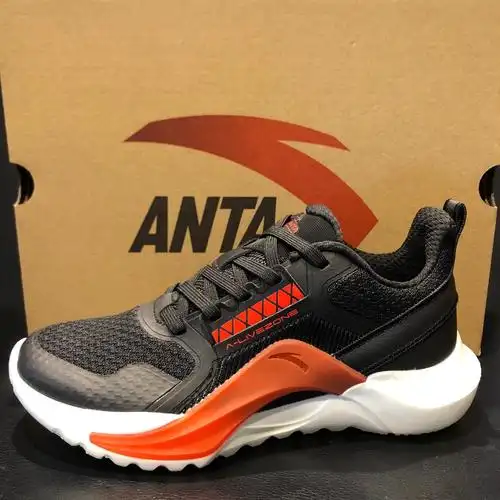 安踏男鞋跑步鞋2021春季新款官网旗舰网面旅游休闲鞋子男士运动鞋