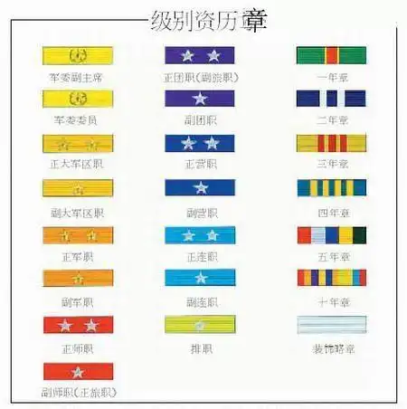 《中国军人军服胸前资历牌详解(图文)》