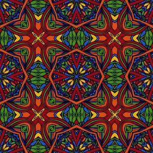 手绘制的纹理图案照片