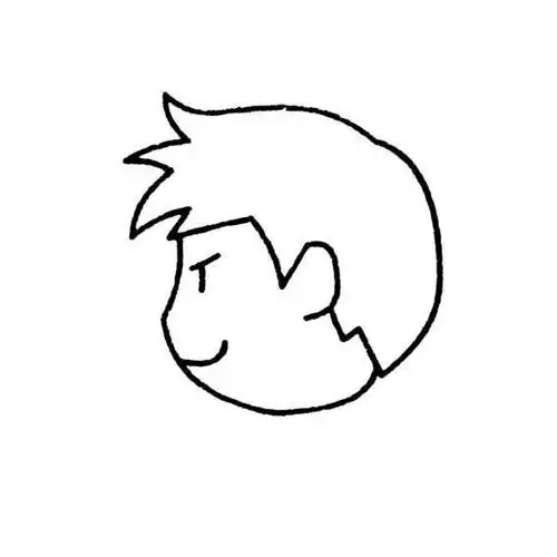 侧面简笔画 侧面简笔画人物画法