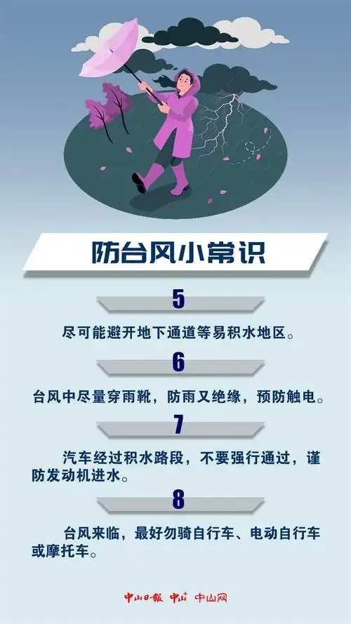 海报| 防台风,这些小常识太实用_读特新闻客户端