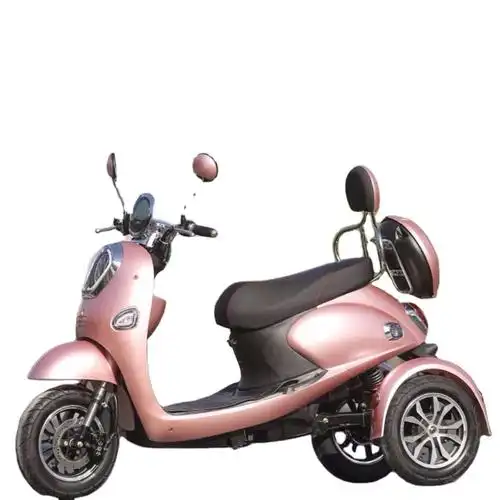 时尚和自由式设计 3 轮电动三轮车电子滑板车,成人 2 座电动三轮车