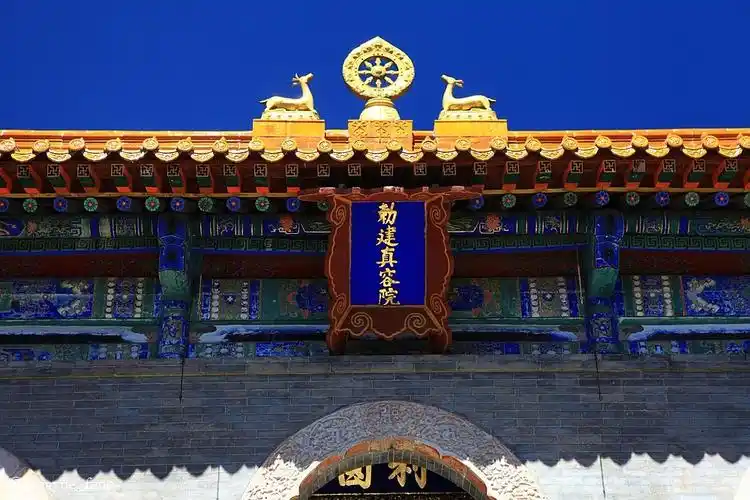 【五台山之黛螺顶,14:10】