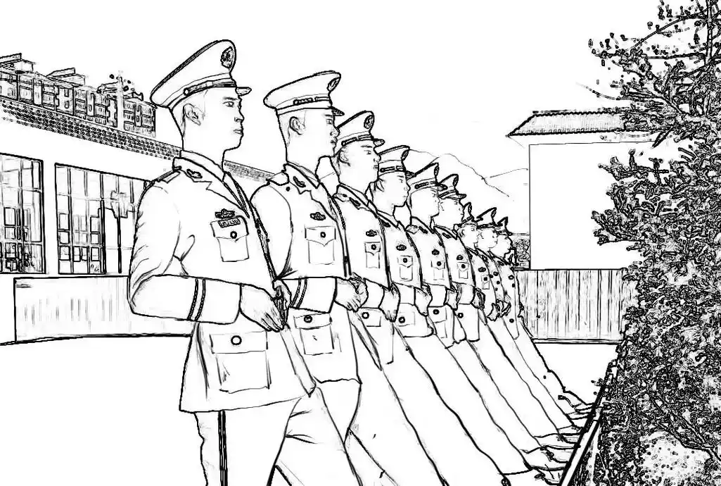 夏日炎炎铸铁军,厉兵秣马正当时.一张张