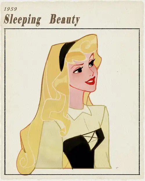 画迪士尼挑战100天day2继续睡美人