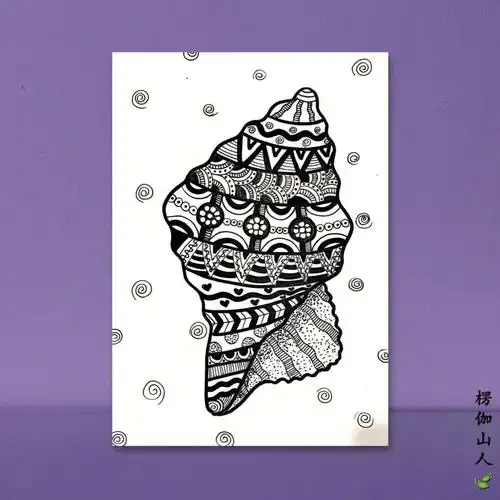 海螺打卡100天画画线描篇15100