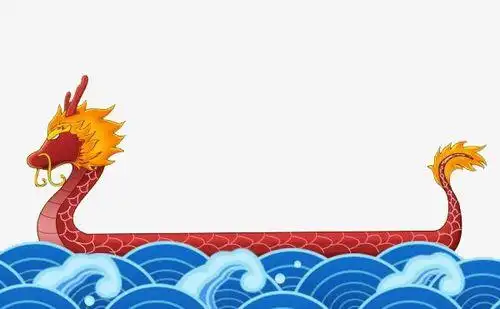 船上色简笔画要怎么画龙舟简笔画颜色龙舟简笔画教程龙舟船简笔画图片