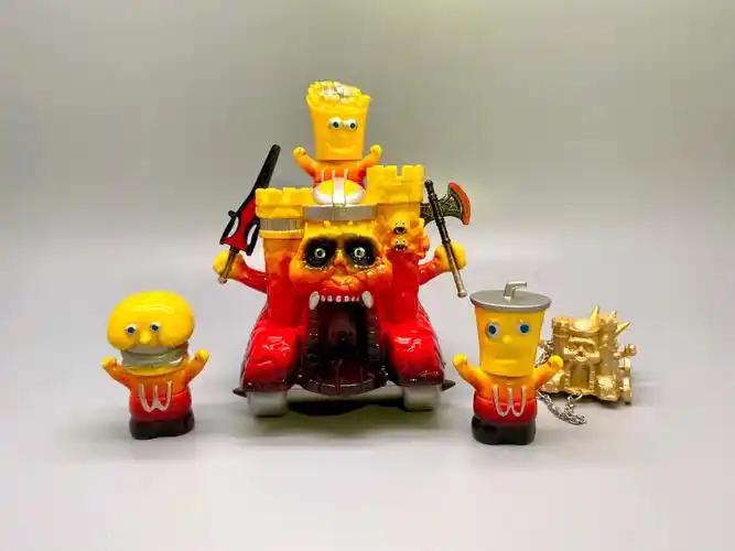 set(港澳台大陆15套海外10套)过山车666train合作头卡盒子by 玩具设计