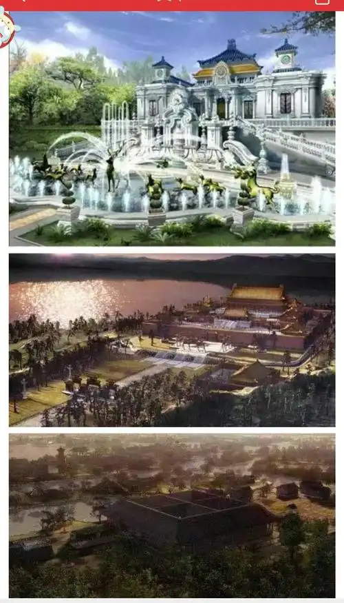 圆明园被烧前的照片