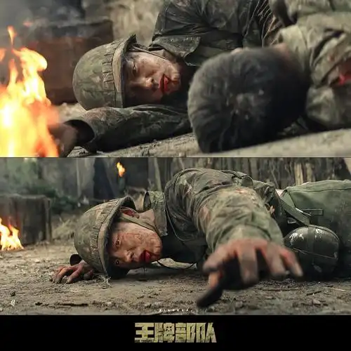 肖战王牌部队战损妆  19岁,读惠特曼,干净蓬勃. 19岁 - 抖音