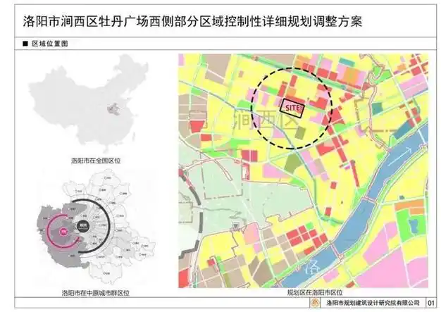 伊滨区洛阳智能家居产业园规划公示涧西区牡丹广场西侧规划公示
