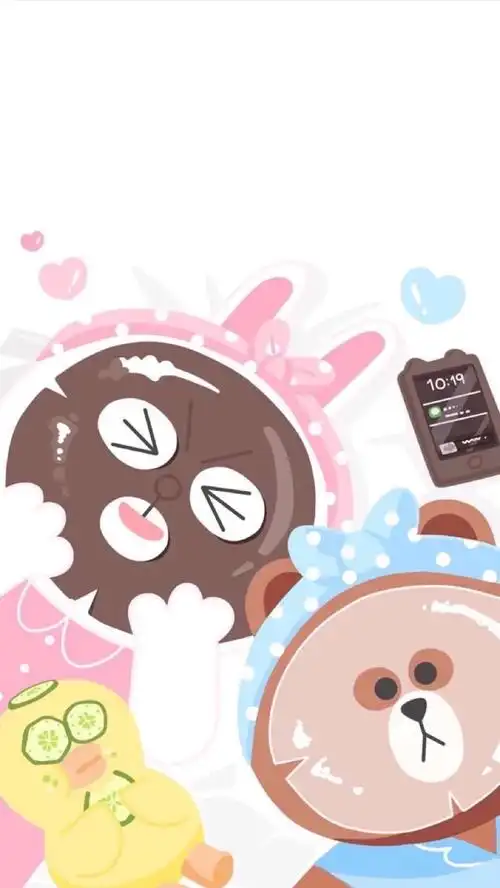 iphone x 高清壁纸 插画 手机壁纸 头像 卡通 动漫 潮 可爱 萌萌哒