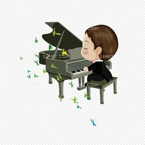 微信头像弹琴动漫 动漫头像图片大全 -【爱个性】