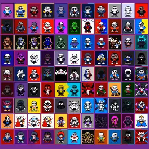 [新人绘画] sans像素图合集