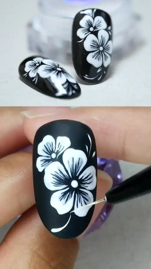 美甲彩绘入门必练基本花型教程,宝贝们记得勤加练习,才会越来越好哦