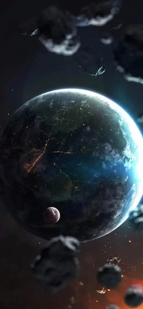 宇宙奥秘星空创意高清手机壁纸