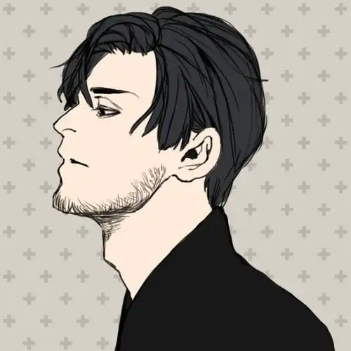 胡子拉碴,完全不怎么打理的大叔模样,自称是24岁风华正茂的好青年.