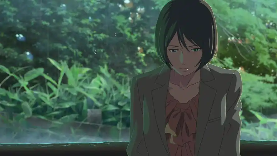 言叶之庭唯美动漫桌面壁纸