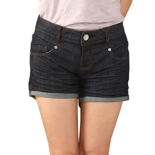 bioplazm 夏季女装中腰牛仔短裤热裤韩版潮显瘦大码宽松休闲超短裤
