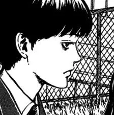 动漫情侣头像 伊藤润二 情头 男头 自截 黑白头像 富江情头