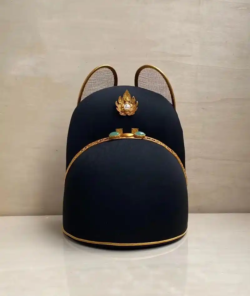 肥鱼海棠定制手作明中期翼善冠明代皇帝