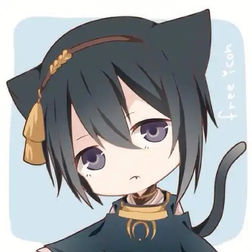 天然呆的猫耳朵猫尾巴正太头像