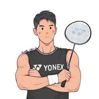 爱运动的男生手绘头像运动健将