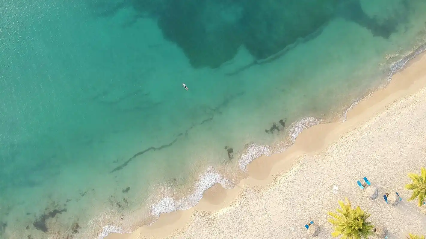 大海海滩优美自然风光图片桌面壁纸高清大图预览1920x1080_风景壁纸