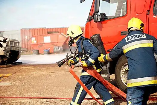 消防员,消防车,培训,中心,英国