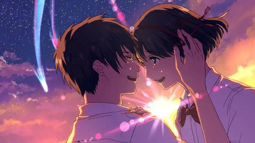 日本电影《你的名字》高清唯美剧照图片桌面壁纸