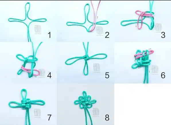 金刚结,凤尾结,吉祥结,本命年超美的红绳手链编法!