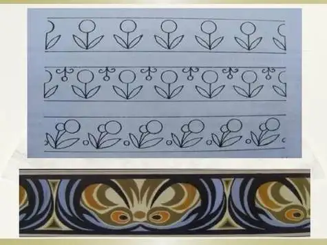 二方连续简笔画纹样