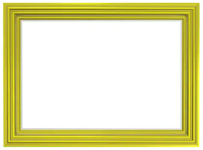 闪亮的黄金矩形框的孤立在白色背景背景素材免费下载(图片编号