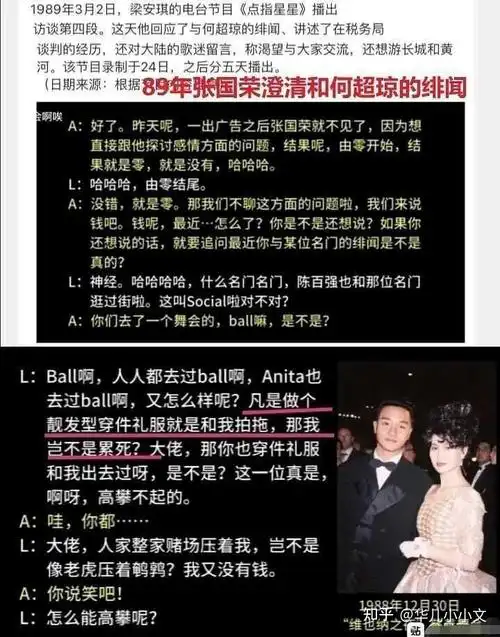 人们对张国荣的评价是否高估