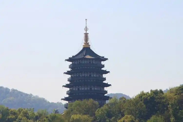 杭州西湖景区 雷峰塔
