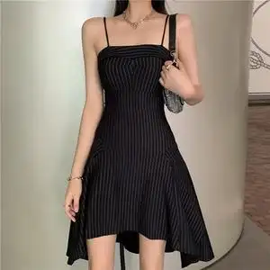 夏季裙子细肩带