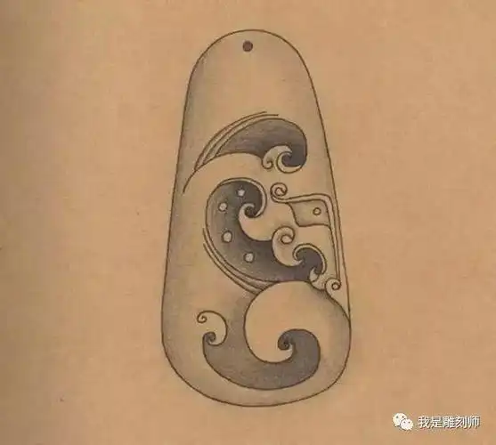 我是雕刻师,玉雕设计手稿